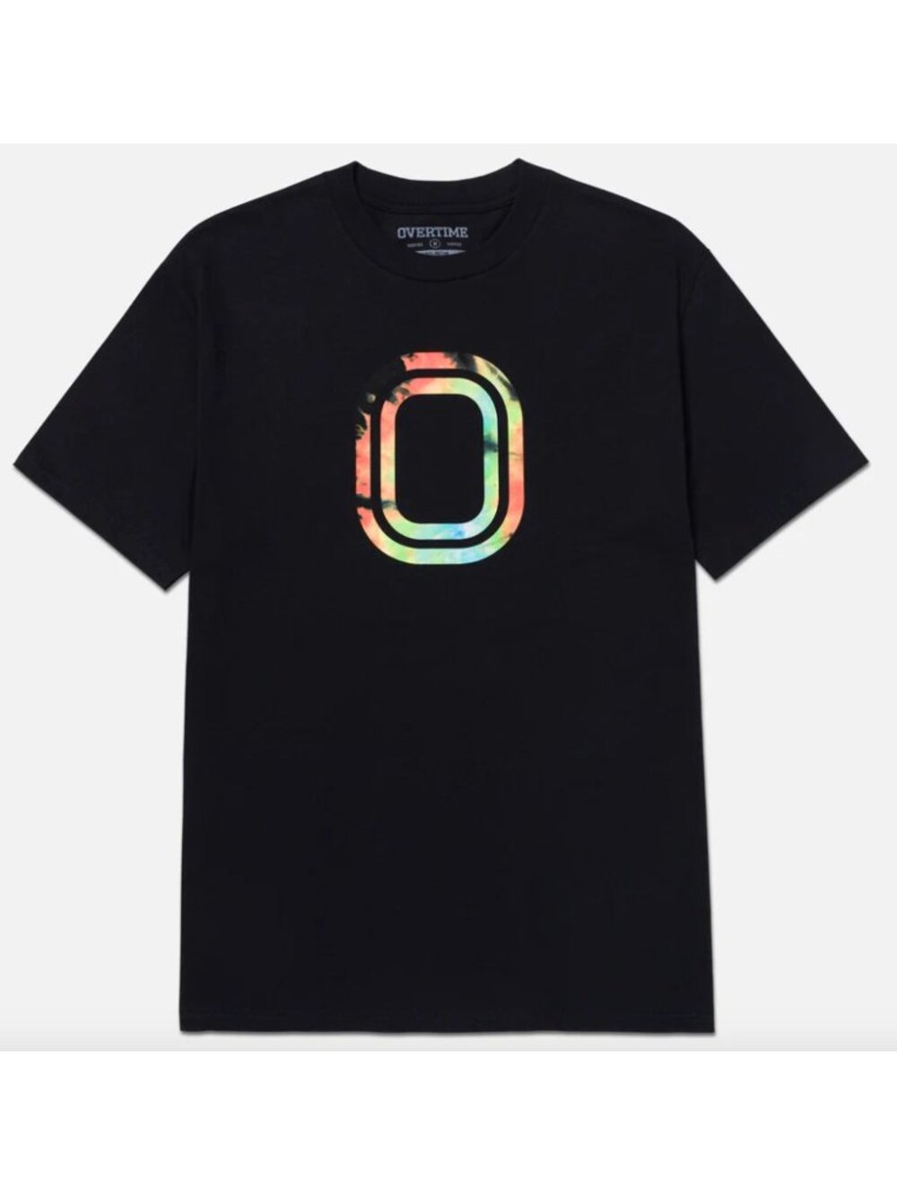 NWT Overtime Athletics OT Classic Tie Dye Tee Shirt Black Small